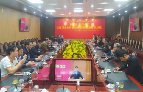 Hội nghị Báo cáo viên Trung ương tháng 11/2023
